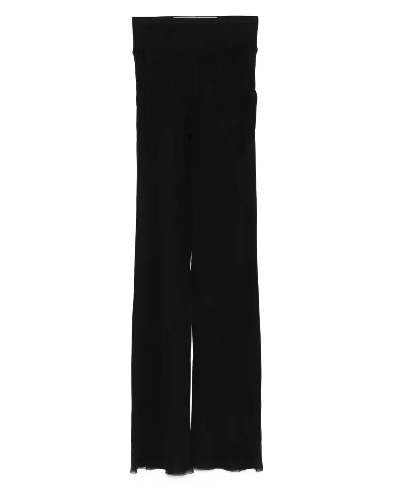 Rick Owens Hose mit Bundfalten - Schwarz Schwarz