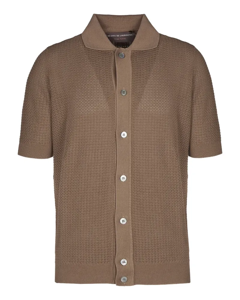 Filippo de Laurentiis short-sleeves shirt - Braun Braun