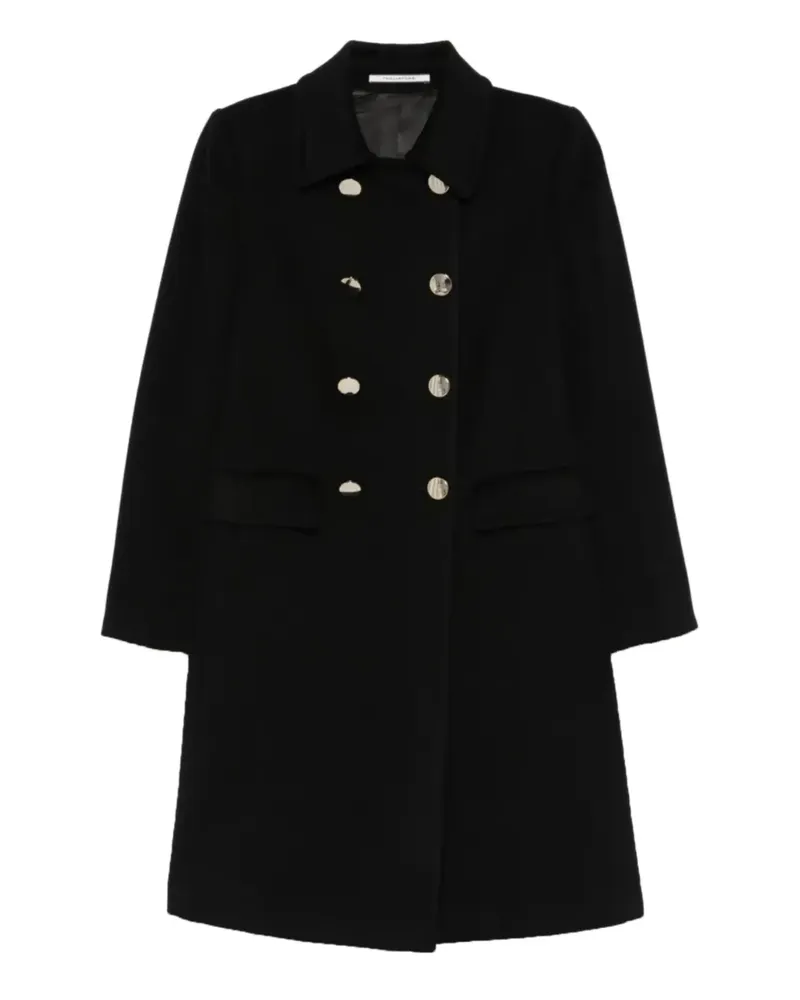 Tagliatore Klassischer Mantel - Schwarz Schwarz