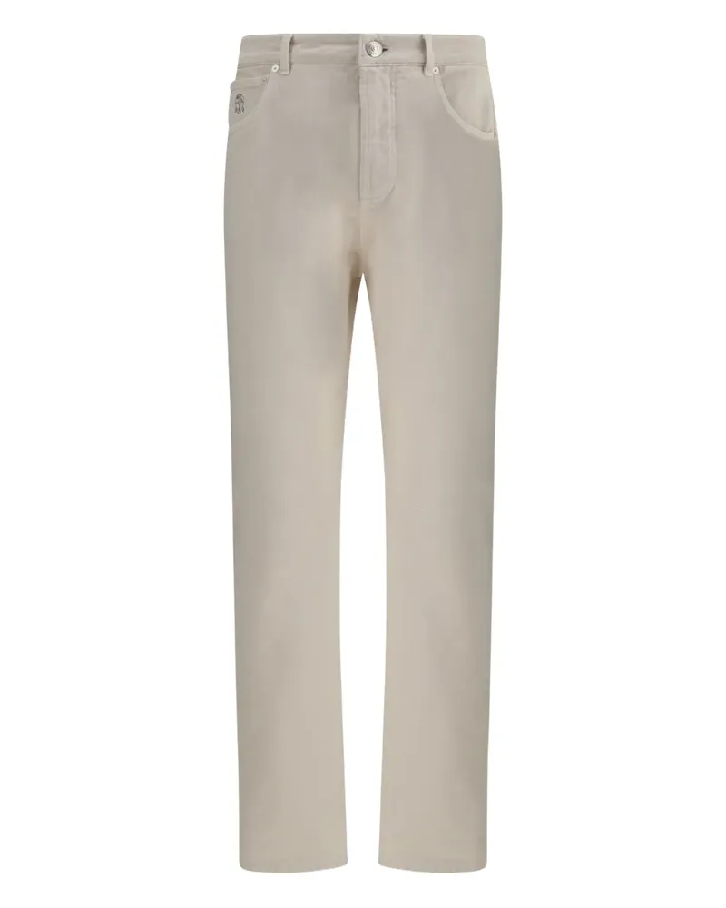 Brunello Cucinelli Jeans aus Baumwolle - Nude Nude