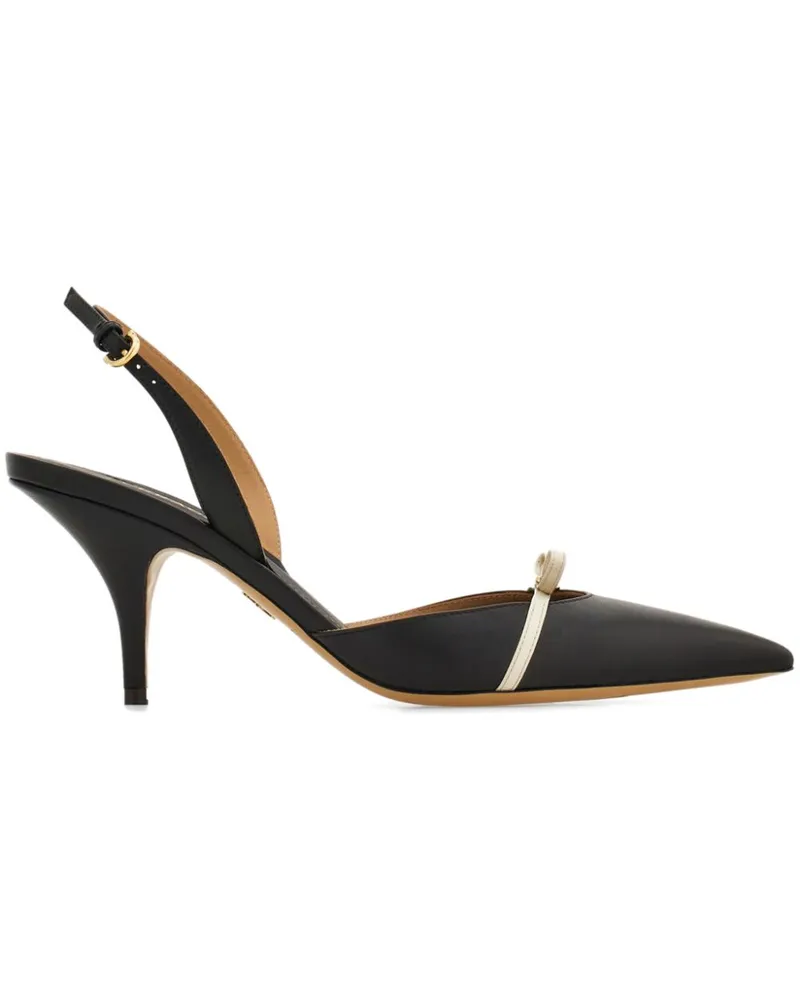 Ferragamo Slingback-Pumps 70mm - Schwarz Schwarz