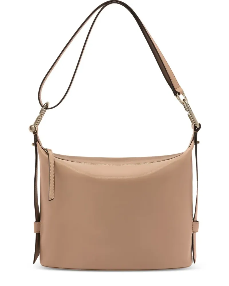 Furla Schultertasche aus Leder - Nude Nude
