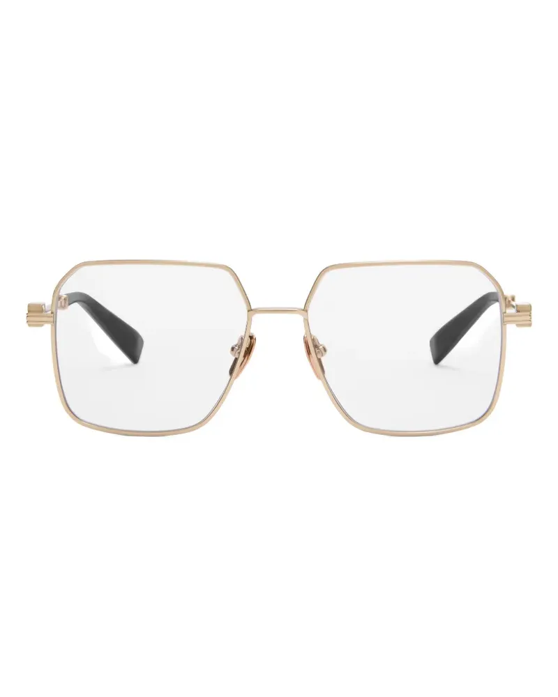 Balmain Brille mit geometrischem Gestell - Gold Gold