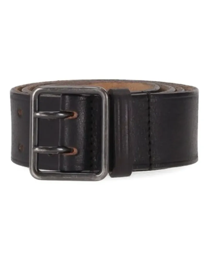 Dsquared2 perforated leather belt - Schwarz Schwarz