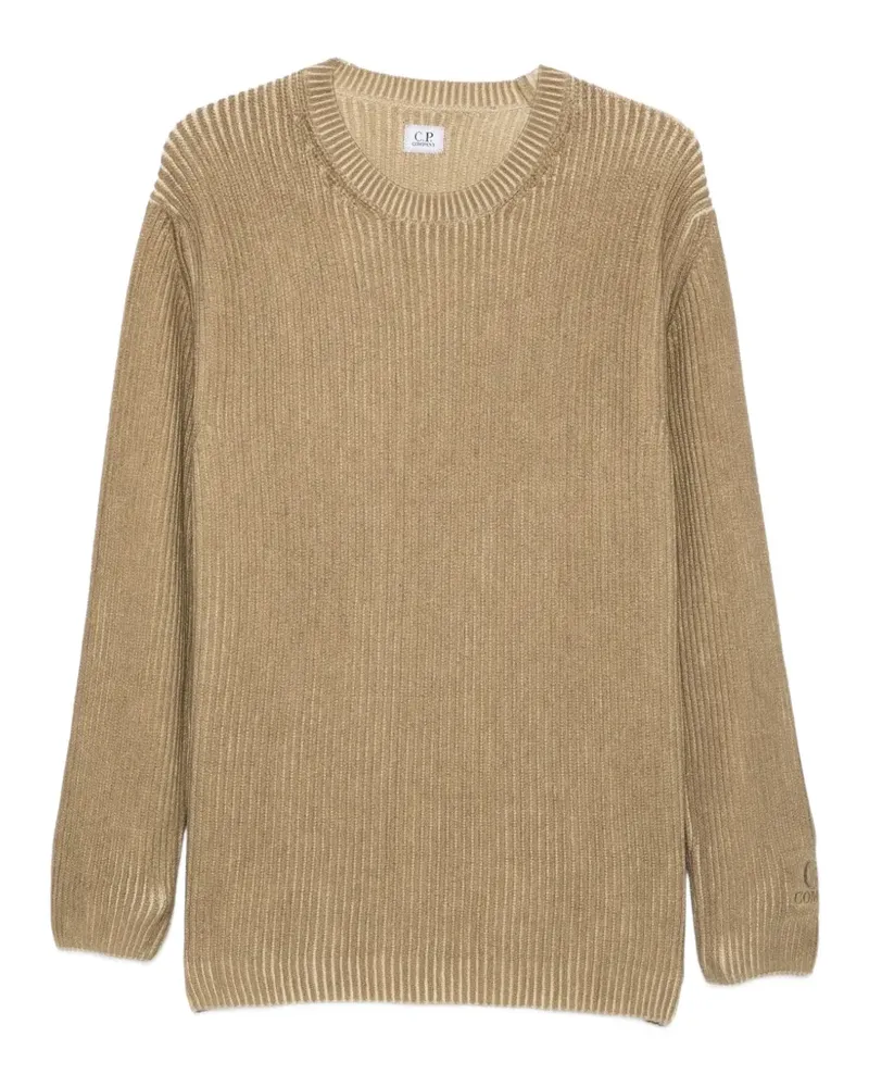 C.P. Company Gerippter Strickpullover - Nude Nude