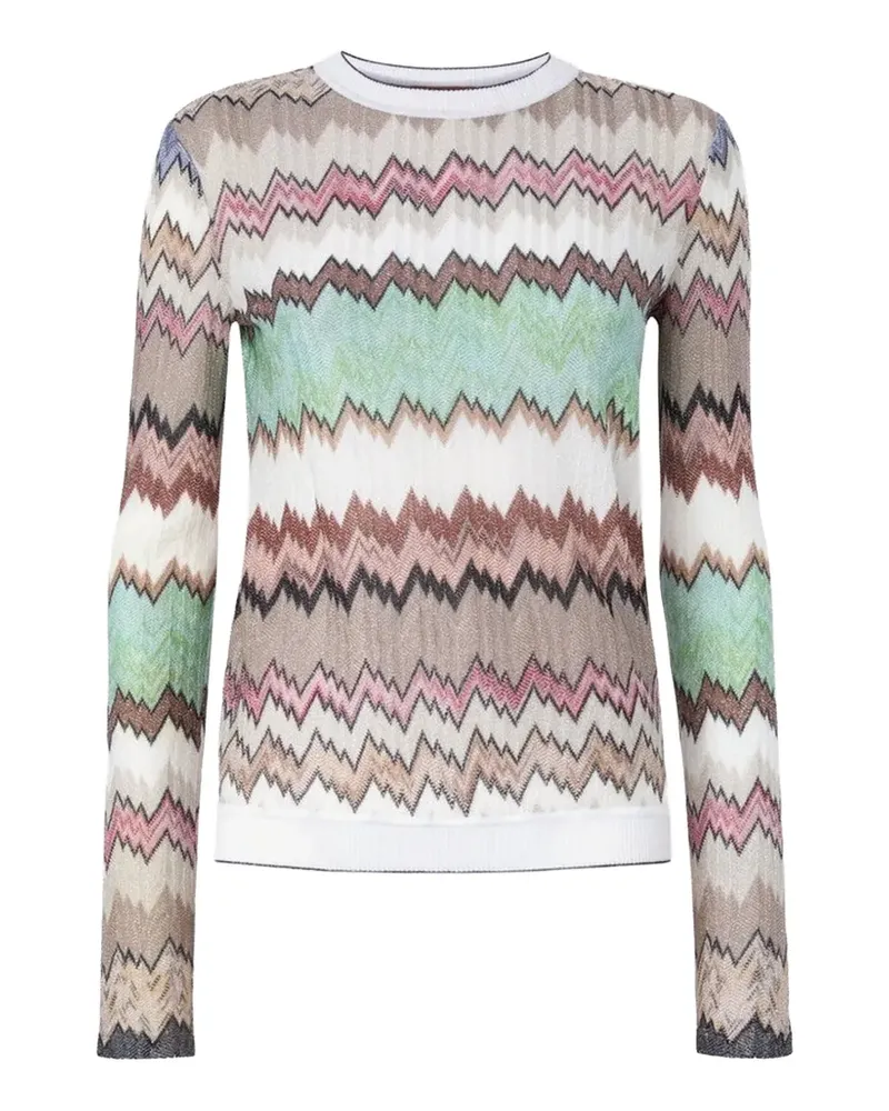 Missoni Pullover mit Zickzackmuster - Nude Nude