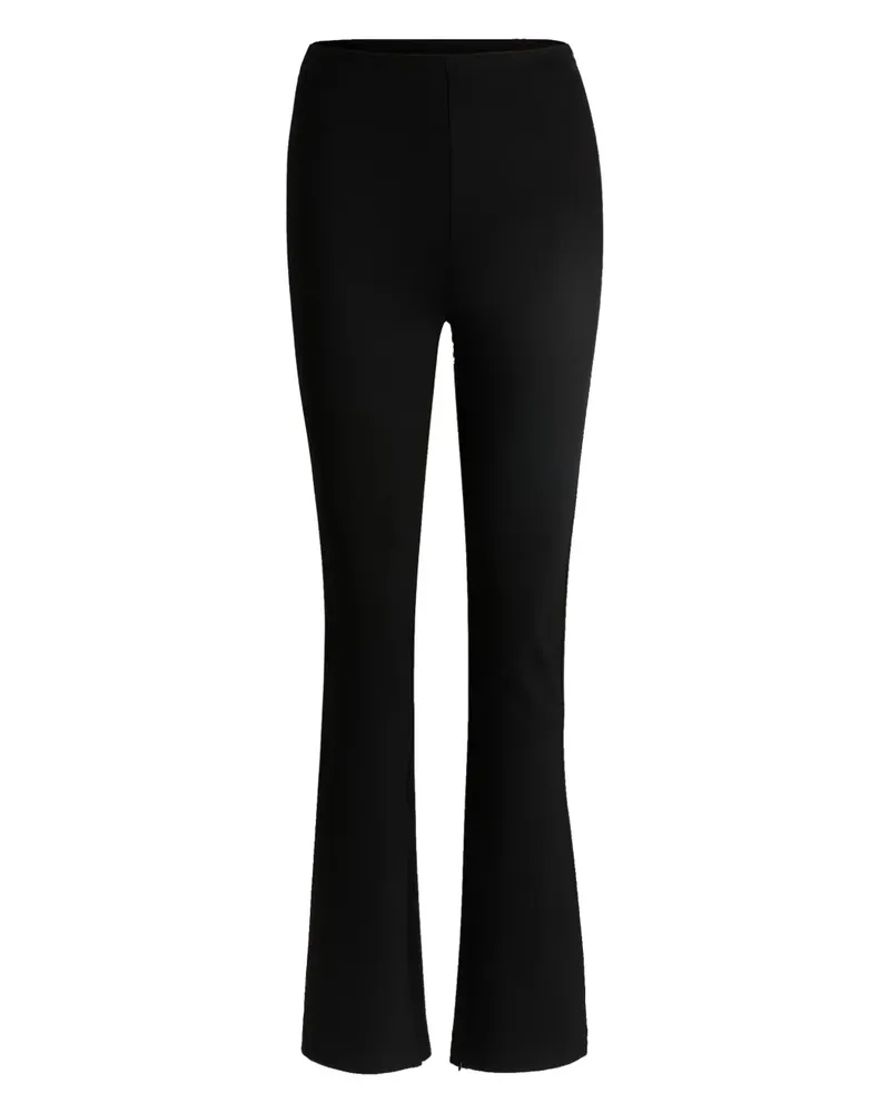 HUGO BOSS Ausgestellte Hose - Schwarz Schwarz