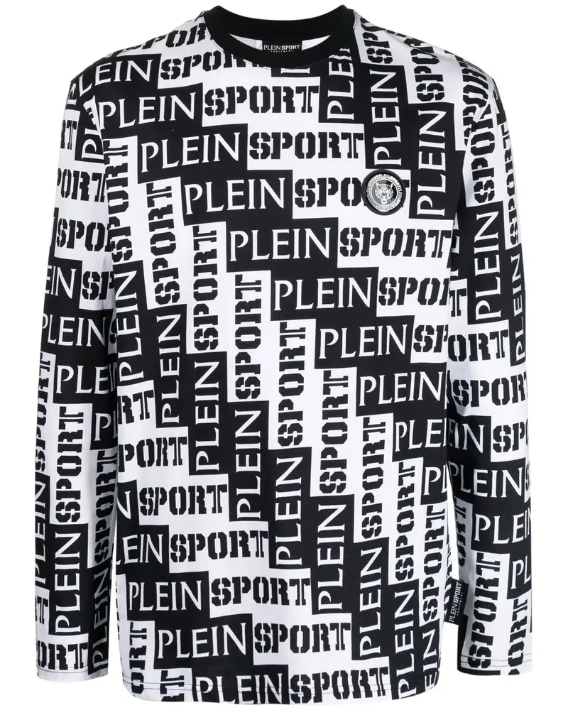 Philipp Plein Sweatshirt mit Logo-Print - Weiß Weiß