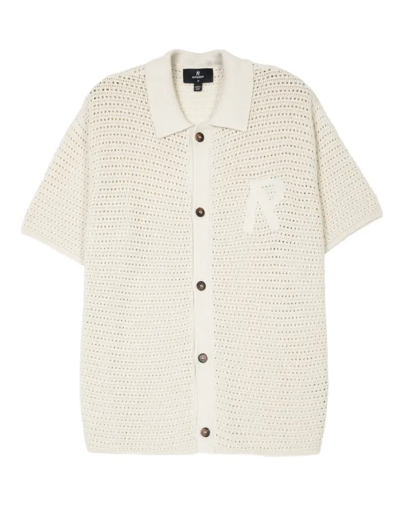 REPRESENT initial knitted shirt - Nude Nude