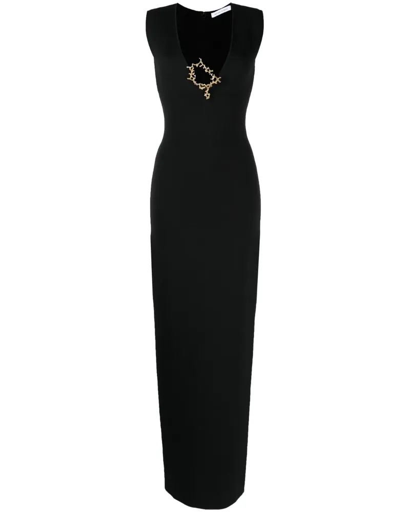 Rachel Gilbert Paloma Abendkleid - Schwarz Schwarz