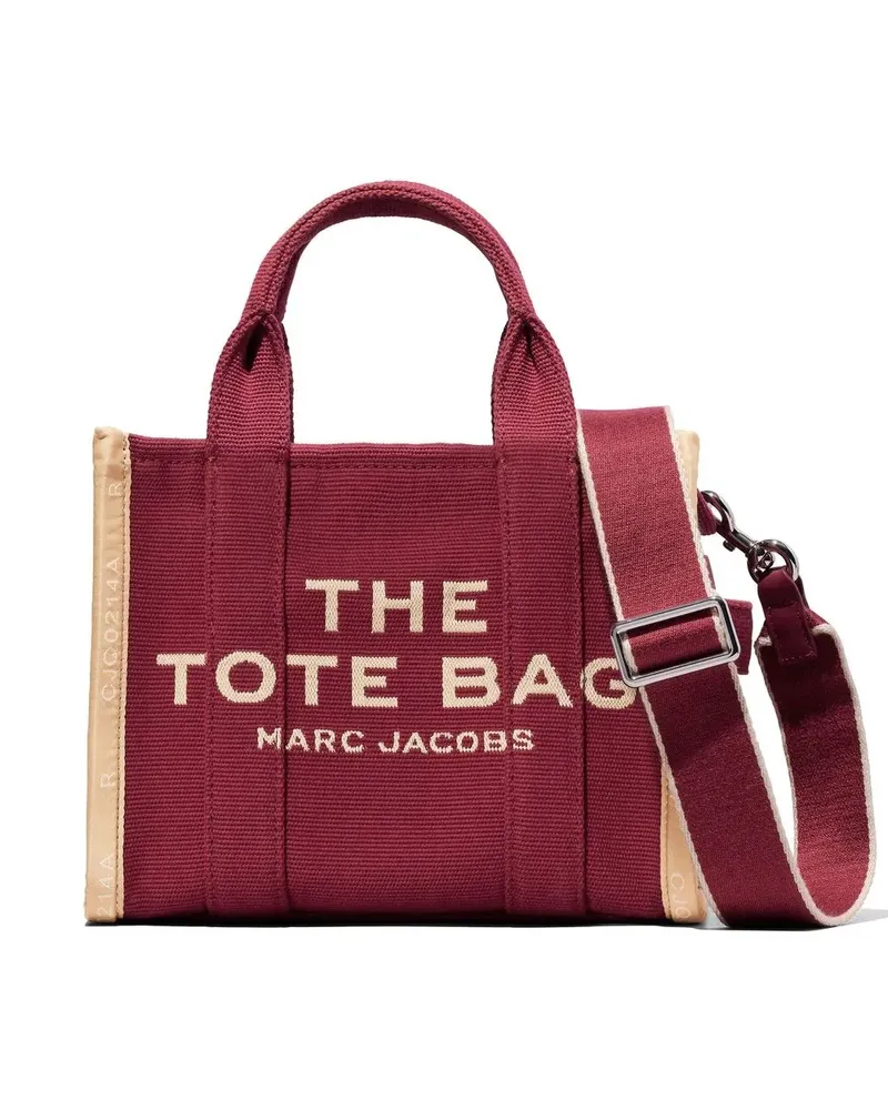Marc Jacobs Kleine The Jacquard Tote Handtasche - Rot Rot