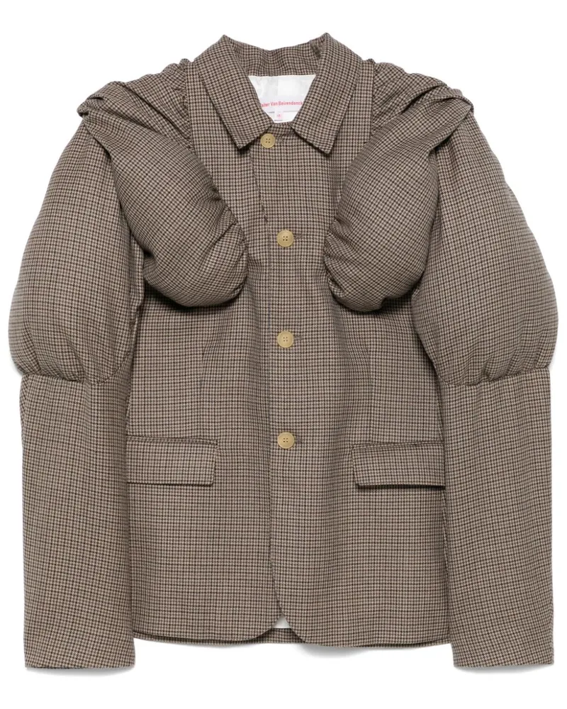 Walter van Beirendonck Yeti Blazer - Braun Braun