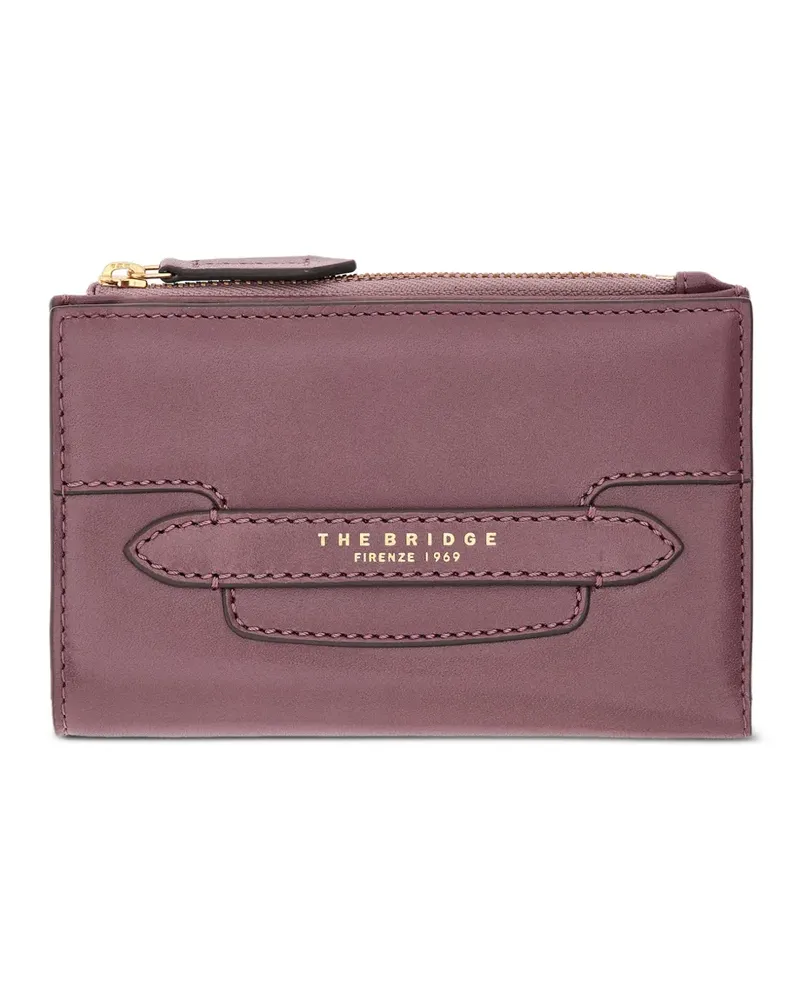 The Bridge leather wallet - Rosa Rosa
