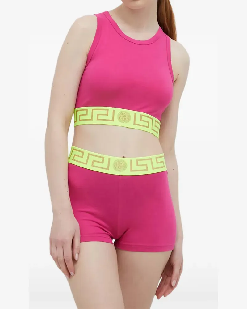 Versace Greca Medusa top - Rosa Rosa