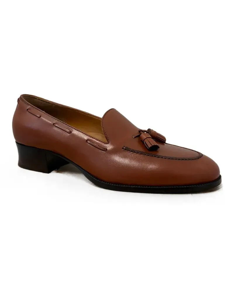 Loro Piana Serge Loafer mit Quasten - Braun Braun