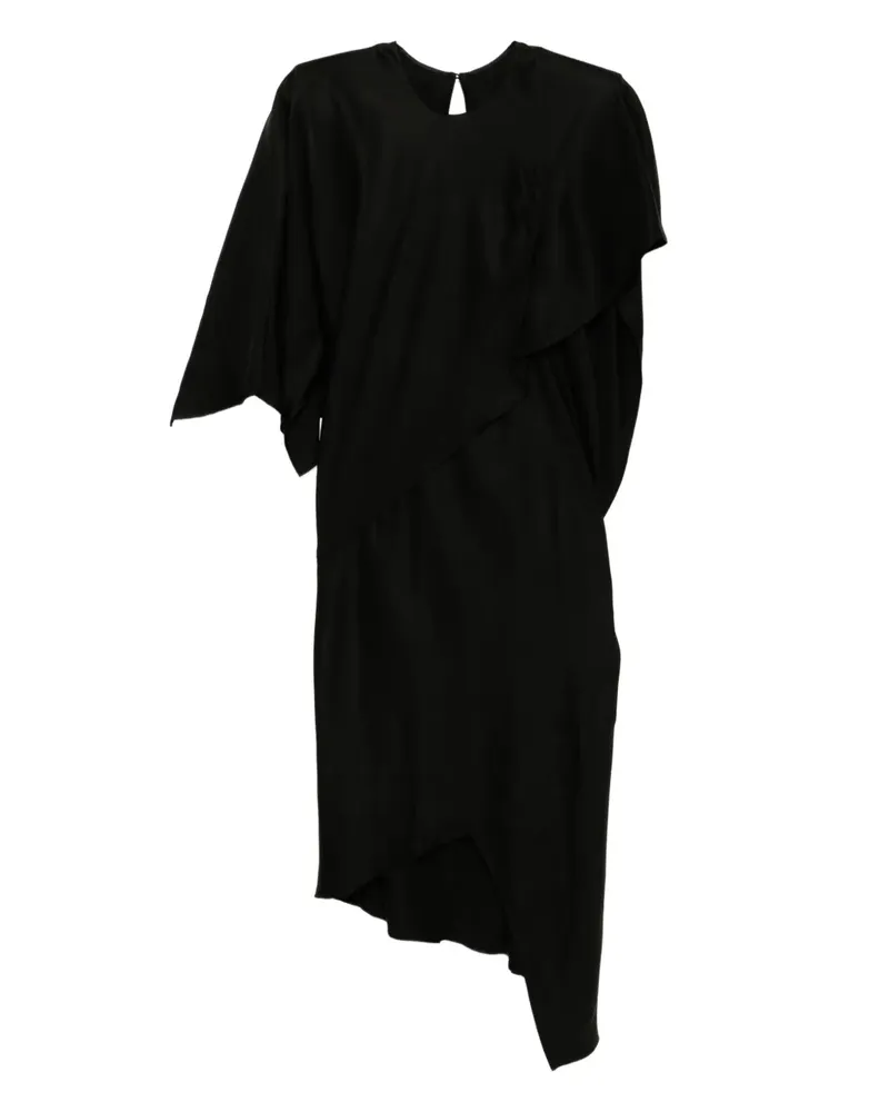 JNBY Asymmetrisches Kleid - Schwarz Schwarz