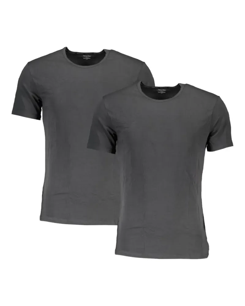 Calvin Klein T-Shirt mit rundem Ausschnitt - Schwarz Schwarz