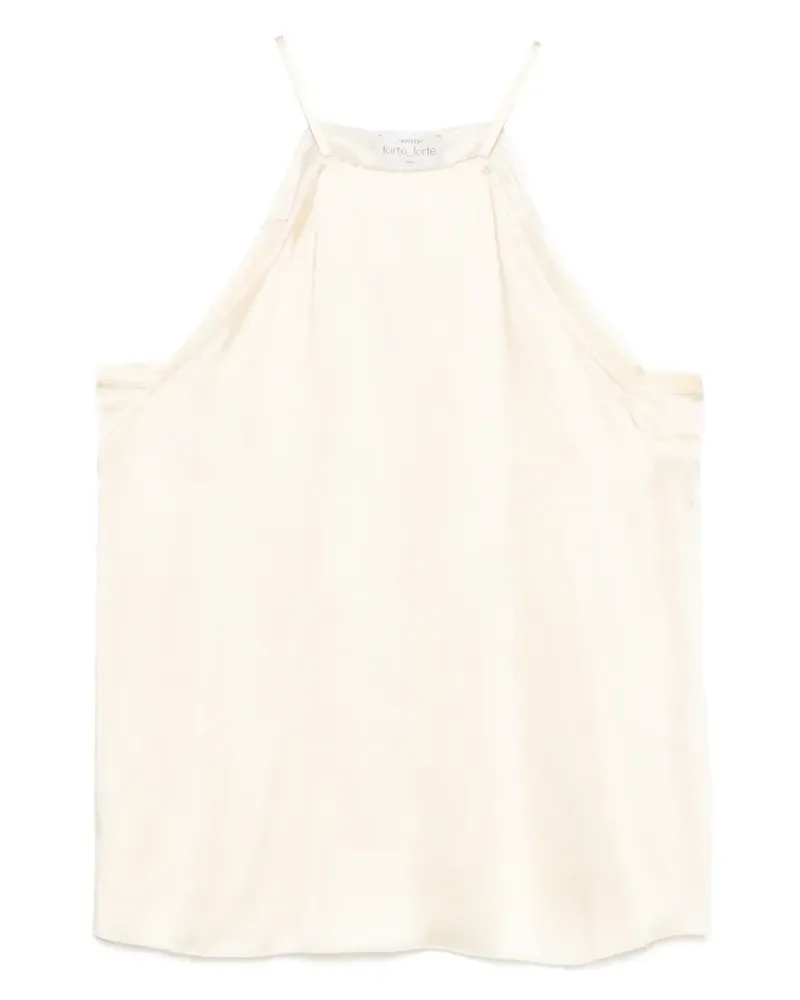 forte_forte Top aus Satin - Nude Nude