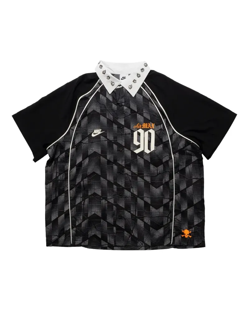 Nike Dri-Fit bowler shirt - Schwarz Schwarz