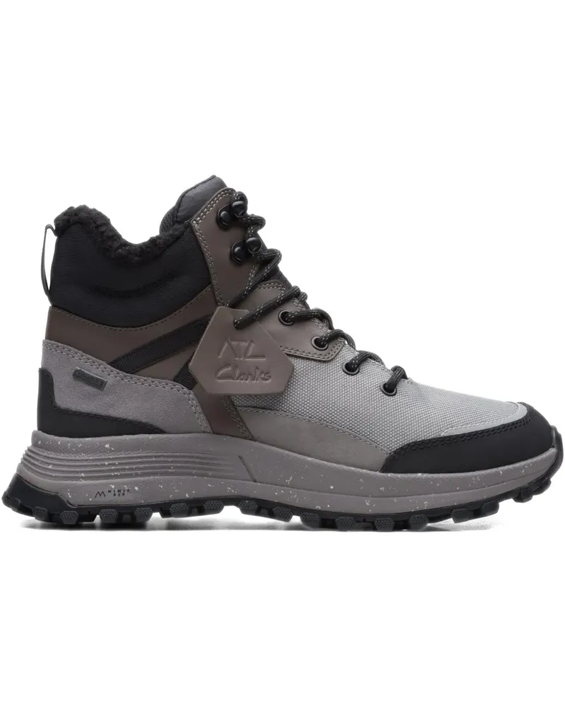 Clarks logo-plaque sneakers - Grau Grau