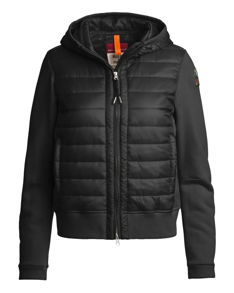 Parajumpers Fortune Hybrid-Fleece - Schwarz Schwarz