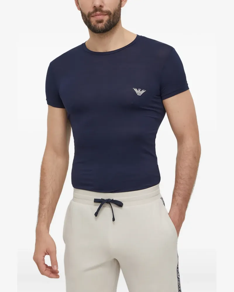 Emporio Armani T-Shirts mit Logo (2er-Set) - Nude Nude