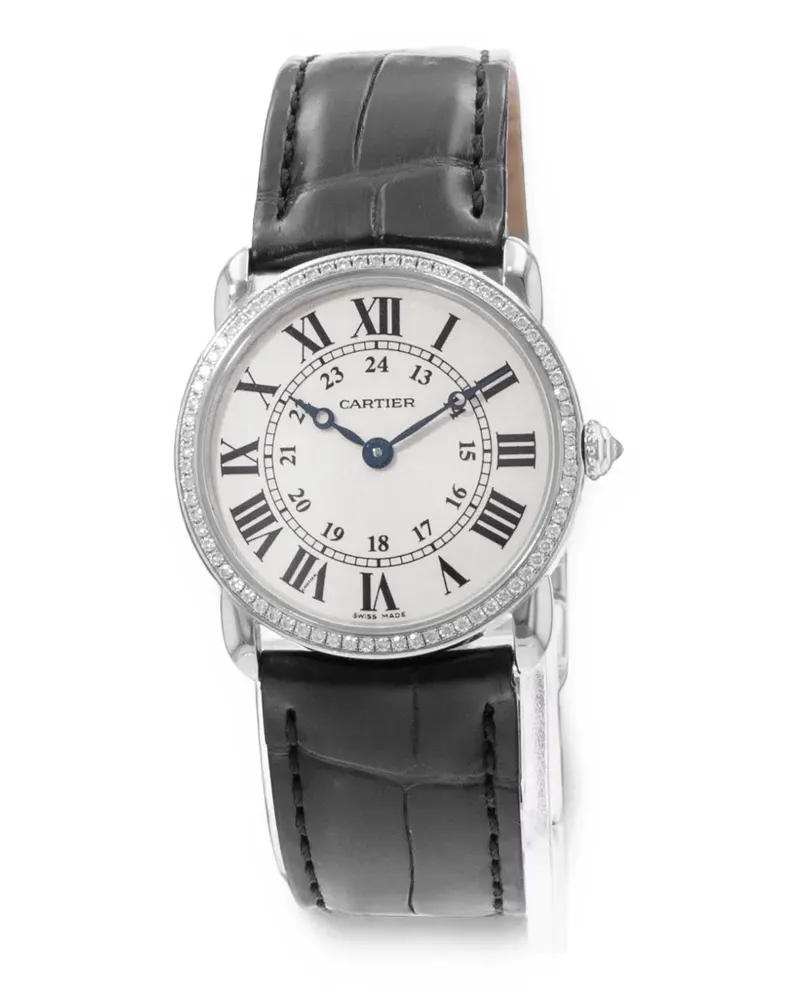Cartier Ronde Louis Armbanduhr 29mm - Weiß Weiß