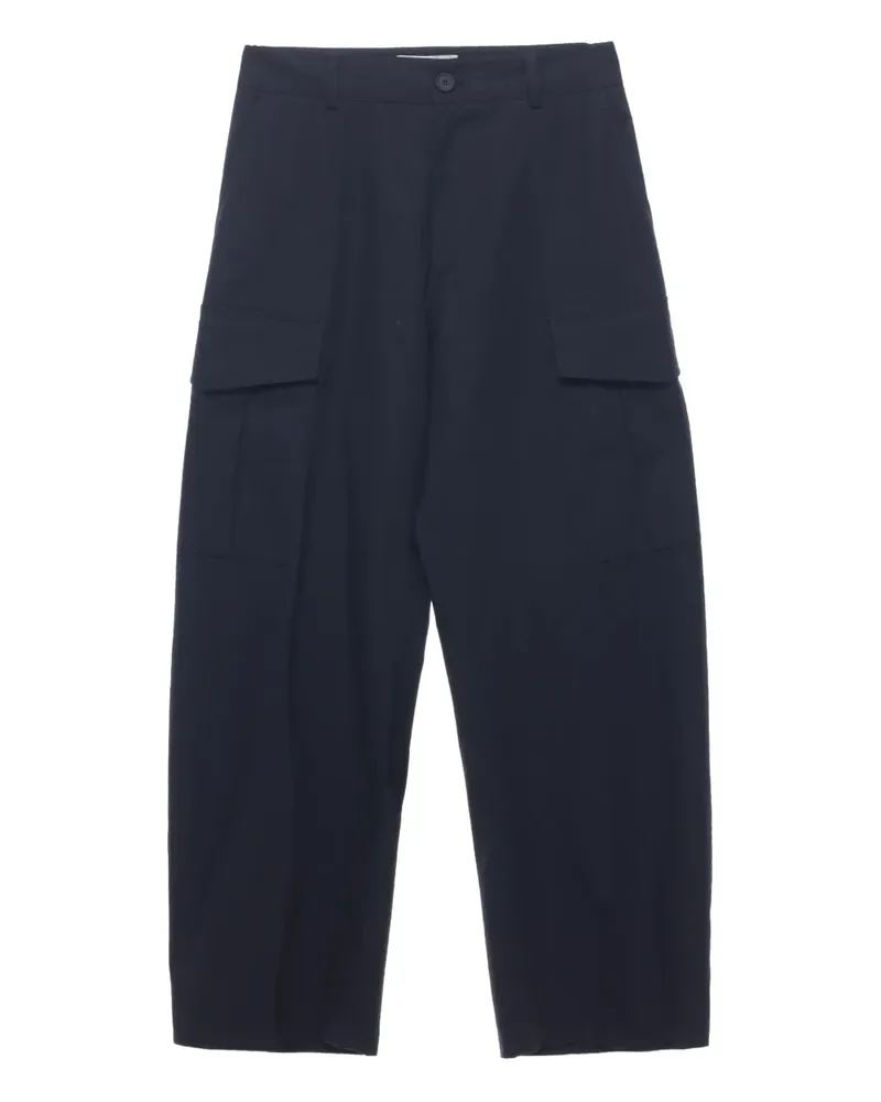 Studio Nicholson Hose mit aufgesetzter Tasche - Blau Blau