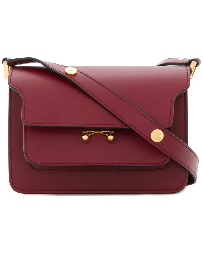 Marni Mini 'Trunk' Handtasche - Rot Rot