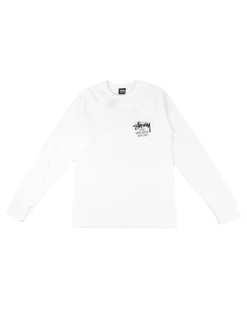 Stüssy x Dover Street Market logo-print T-shirt - Weiß Weiß