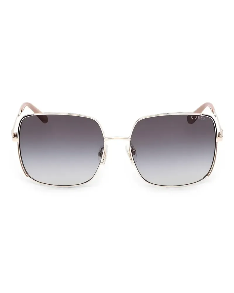 Guess Butterfly Sonnenbrille mit Farbverlauf - Gold Gold