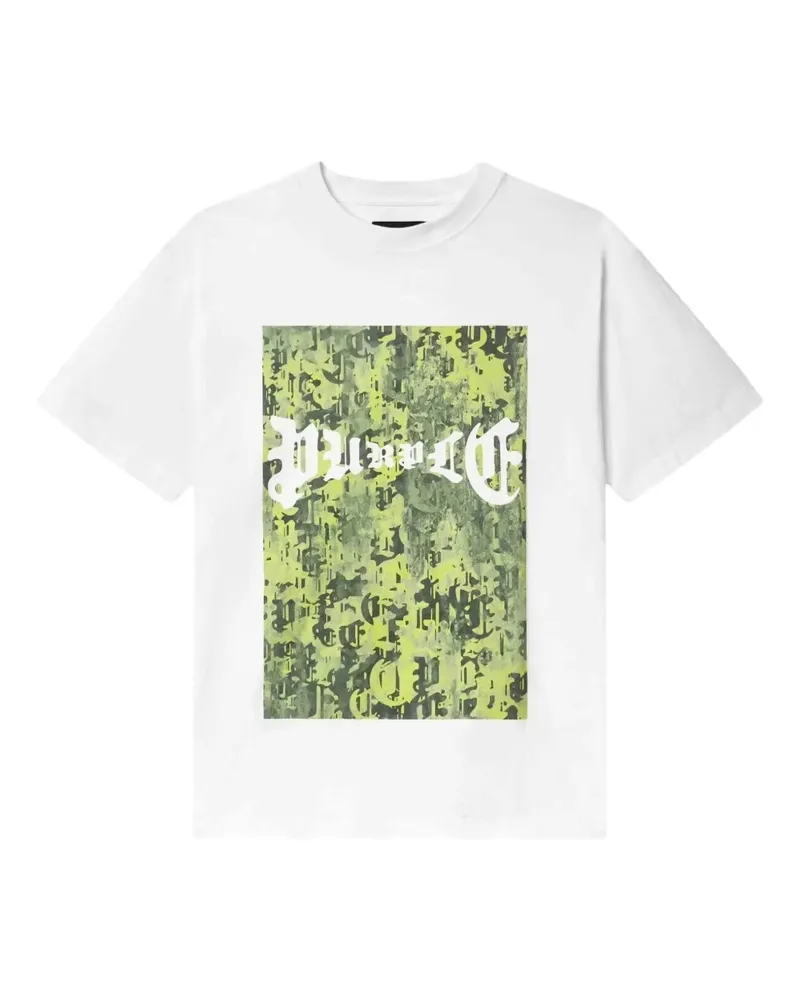 PURPLE BRAND T-Shirt mit Camouflage-Print - Grün Grün