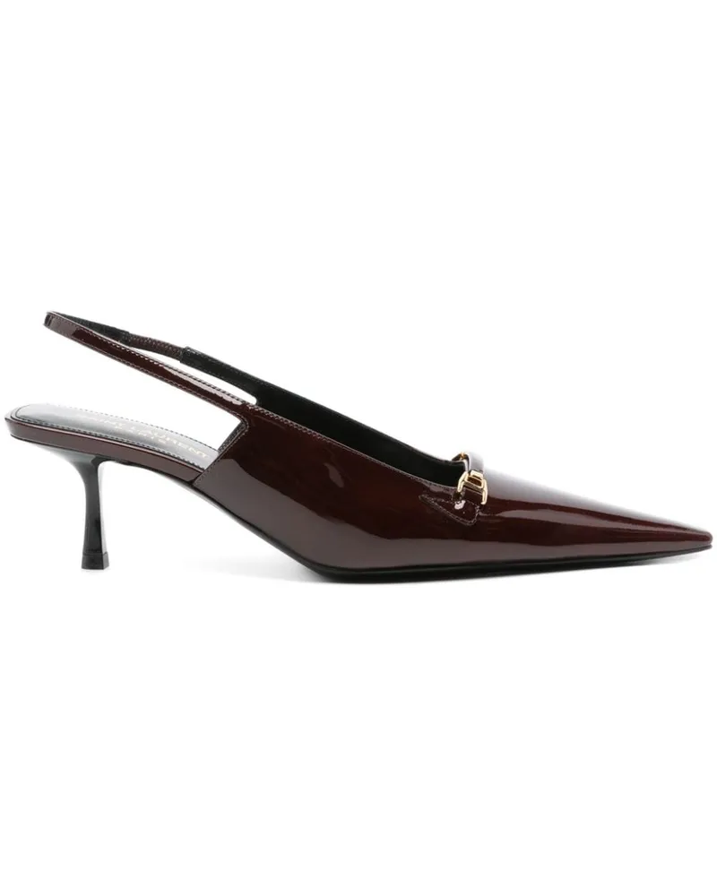 Saint Laurent Carine Slingback-Pumps 55mm - Rot Rot