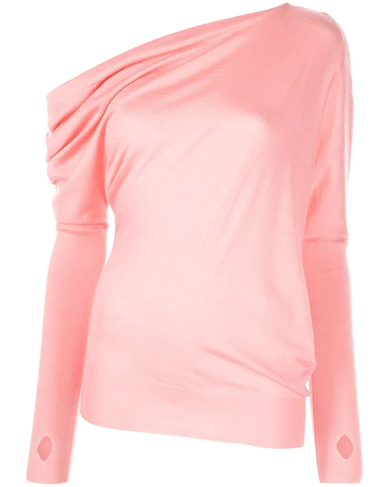 Tom Ford Asymmetrischer Pullover - Rosa Rosa