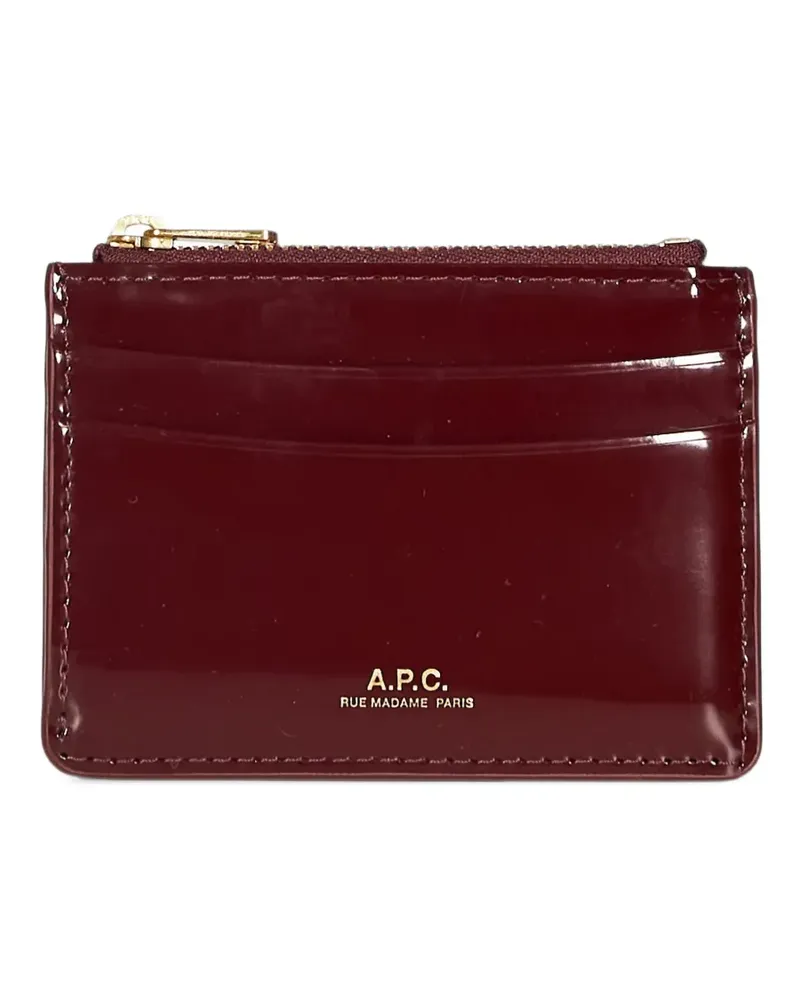 A.P.C. Paris cardholder - Rot Rot