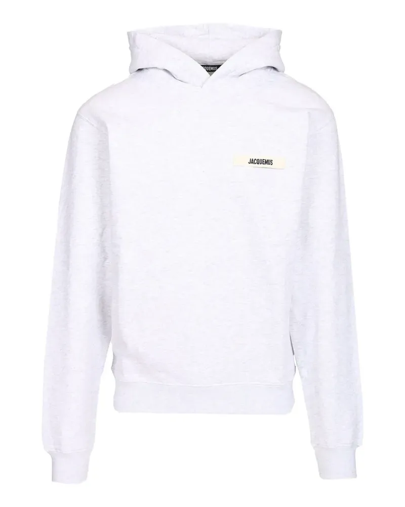 Jacquemus Gros Grain hoodie - Grau Grau