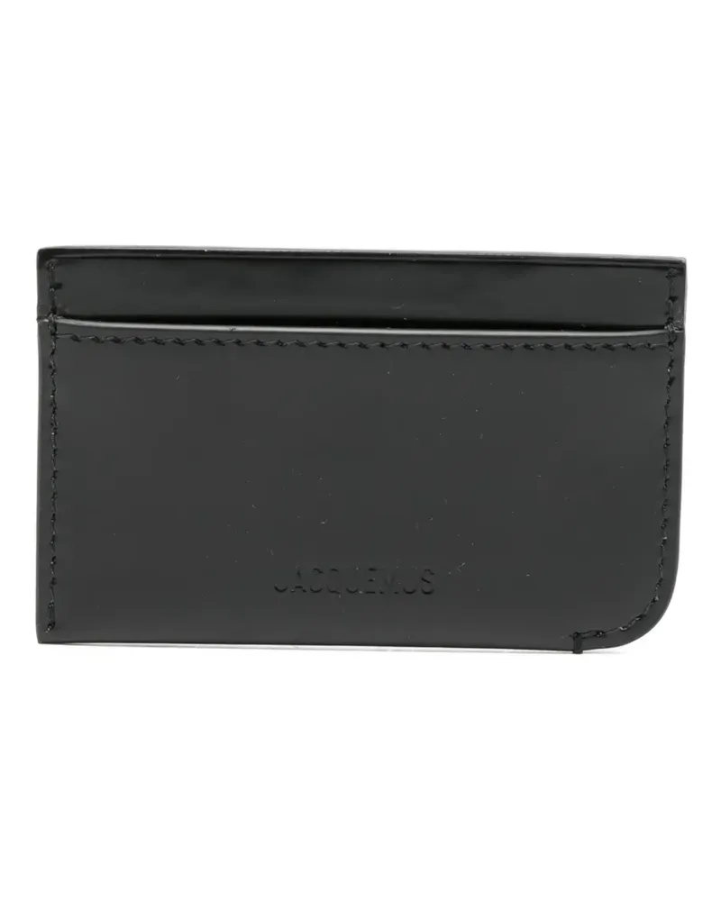 Jacquemus logo-debossed wallet - Schwarz Schwarz