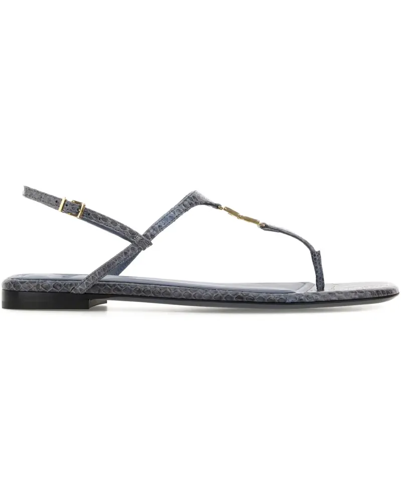 Fendi Fold Sandalen mit Logo - F1SJ4|DEEP MIRTO F1sj4