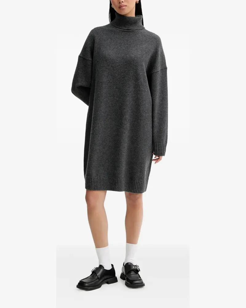 Marc O'Polo roll-neck mini dress - Grau Grau