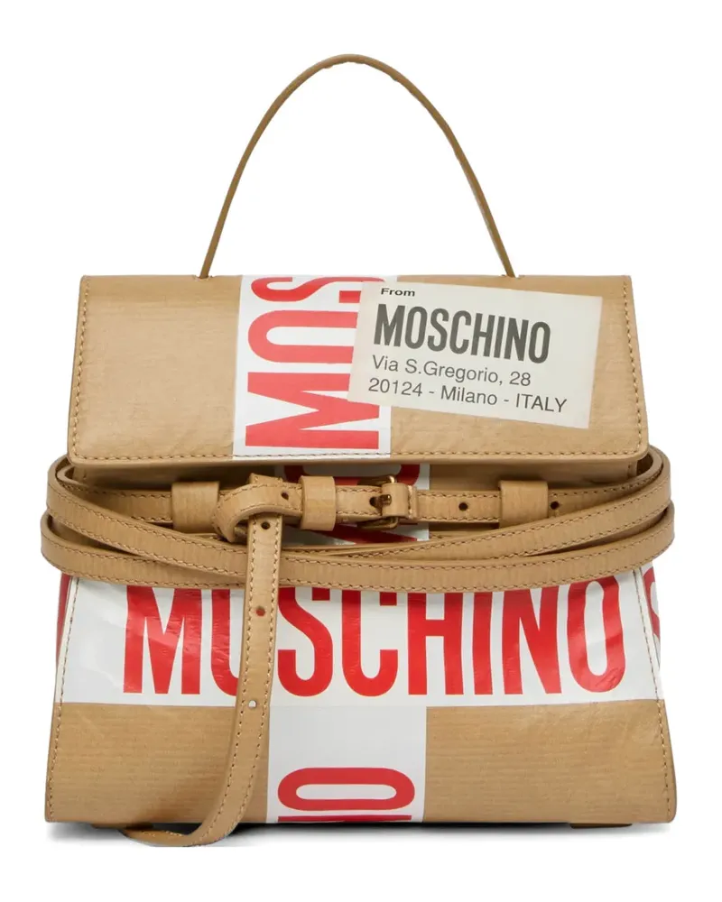 Moschino Klassische Tote Bag - Nude Nude