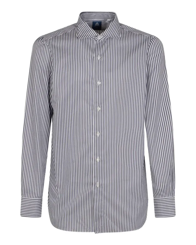 Finamore 1925 striped shirt - Blau Blau