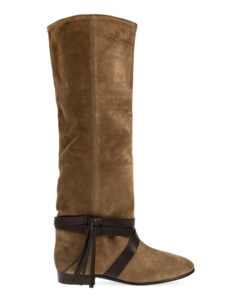 Isabel Marant Kniehohe Silmon Stiefel - Braun Braun