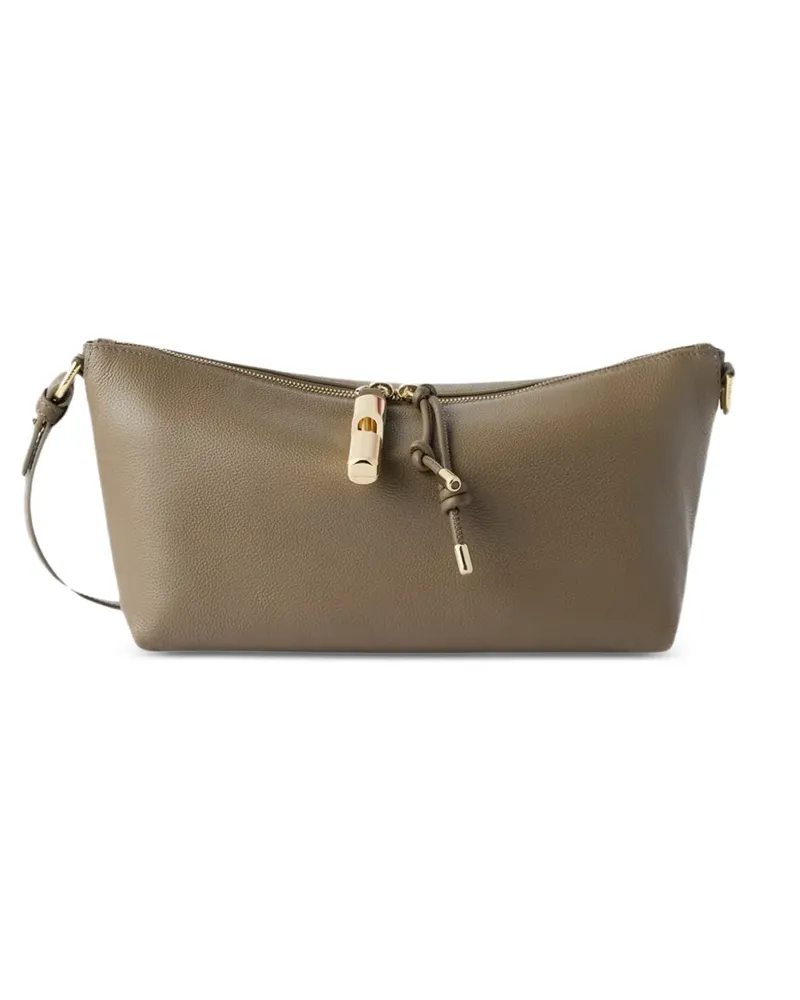 Furla Debby Schultertasche aus Leder - Braun Braun