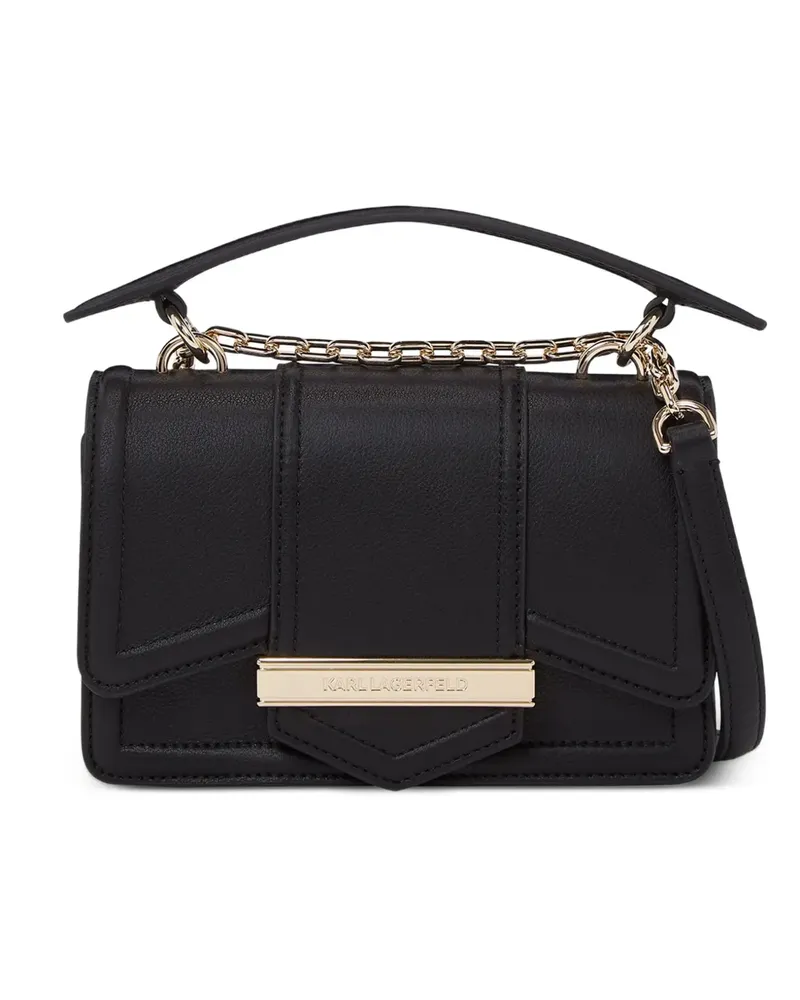 Karl Lagerfeld Kleine K/Nova Umhängetasche - Schwarz Schwarz