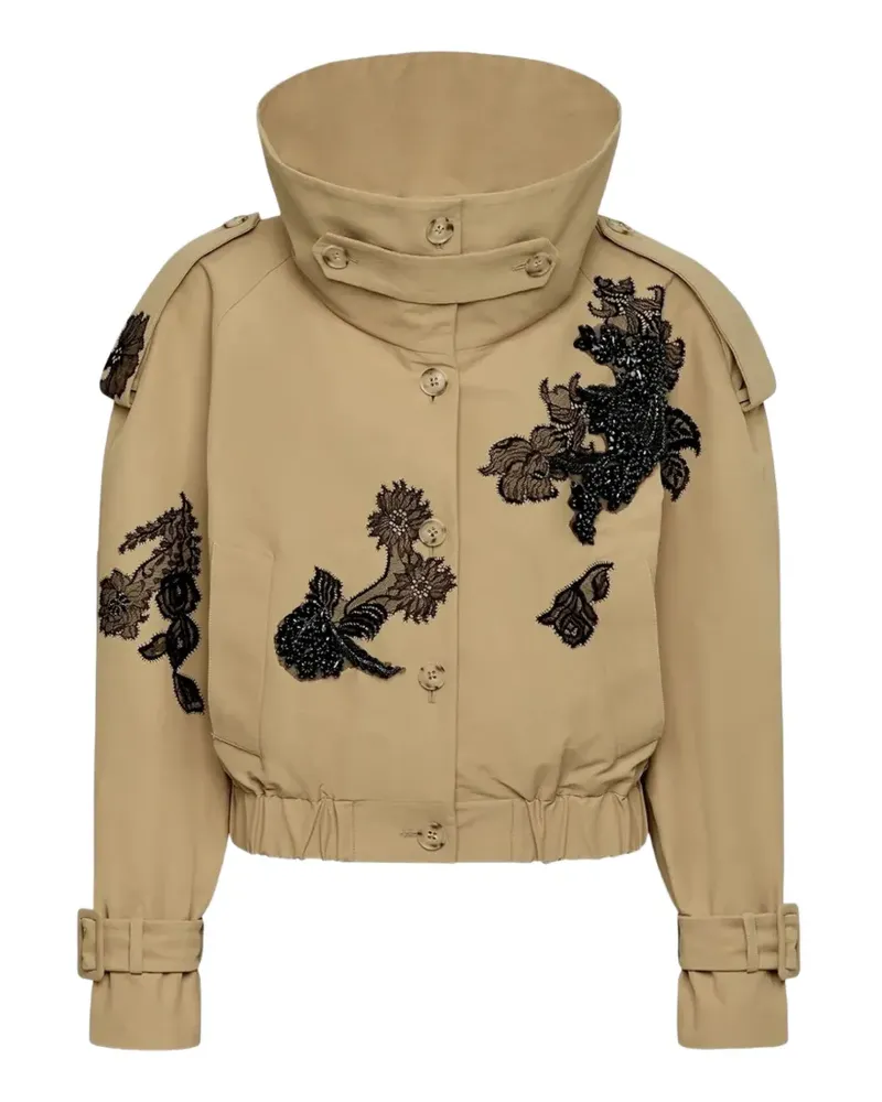 Hellessy Ricky Jacke mit Spitzenapplikation - Nude Nude