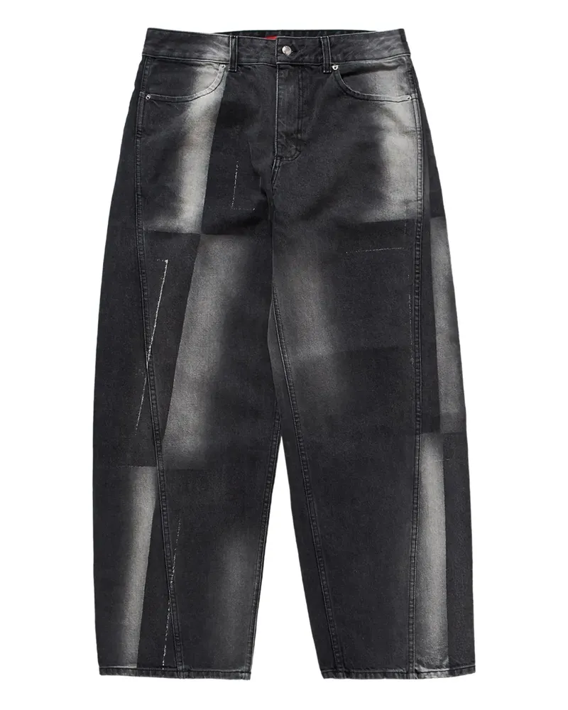 Eckhaus Latta Bend jeans - Schwarz Schwarz