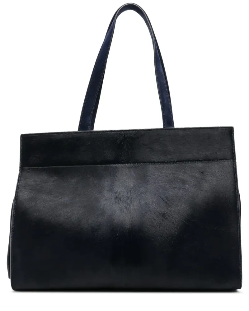 KHAITE Shopper aus Wildleder - Blau Blau