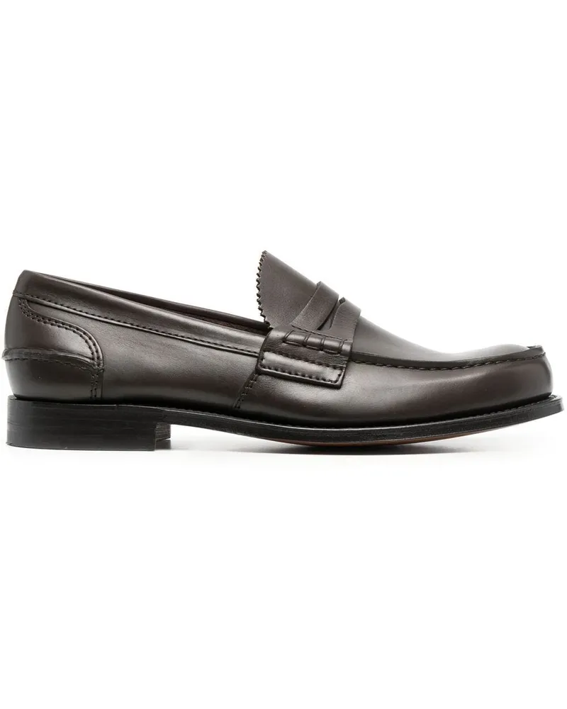 Church's Loafer mit Glanzoptik - Braun Braun