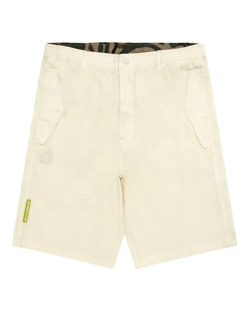 BAPE Shorts mit Patch - Nude Nude