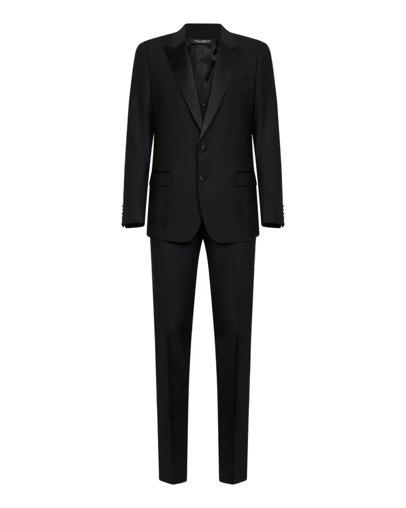 Dolce & Gabbana three-piece suit - Schwarz Schwarz